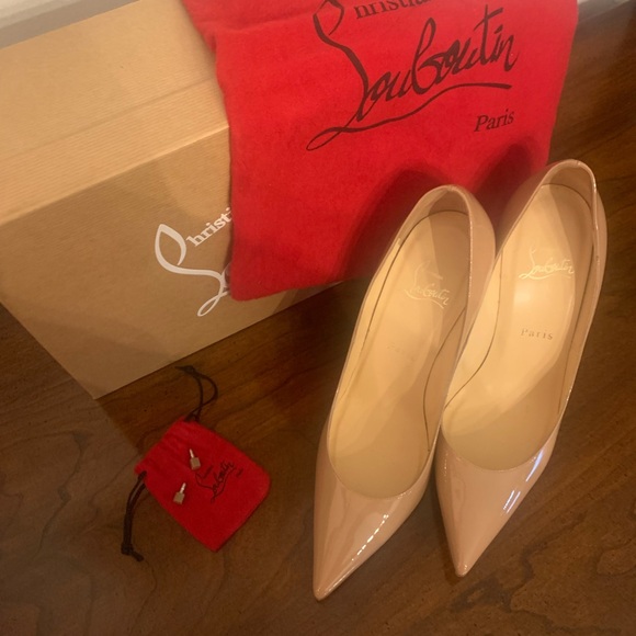 Kate
100 mm Pumps - Patent calf leather - Beige- Women - Picture 3 of 6